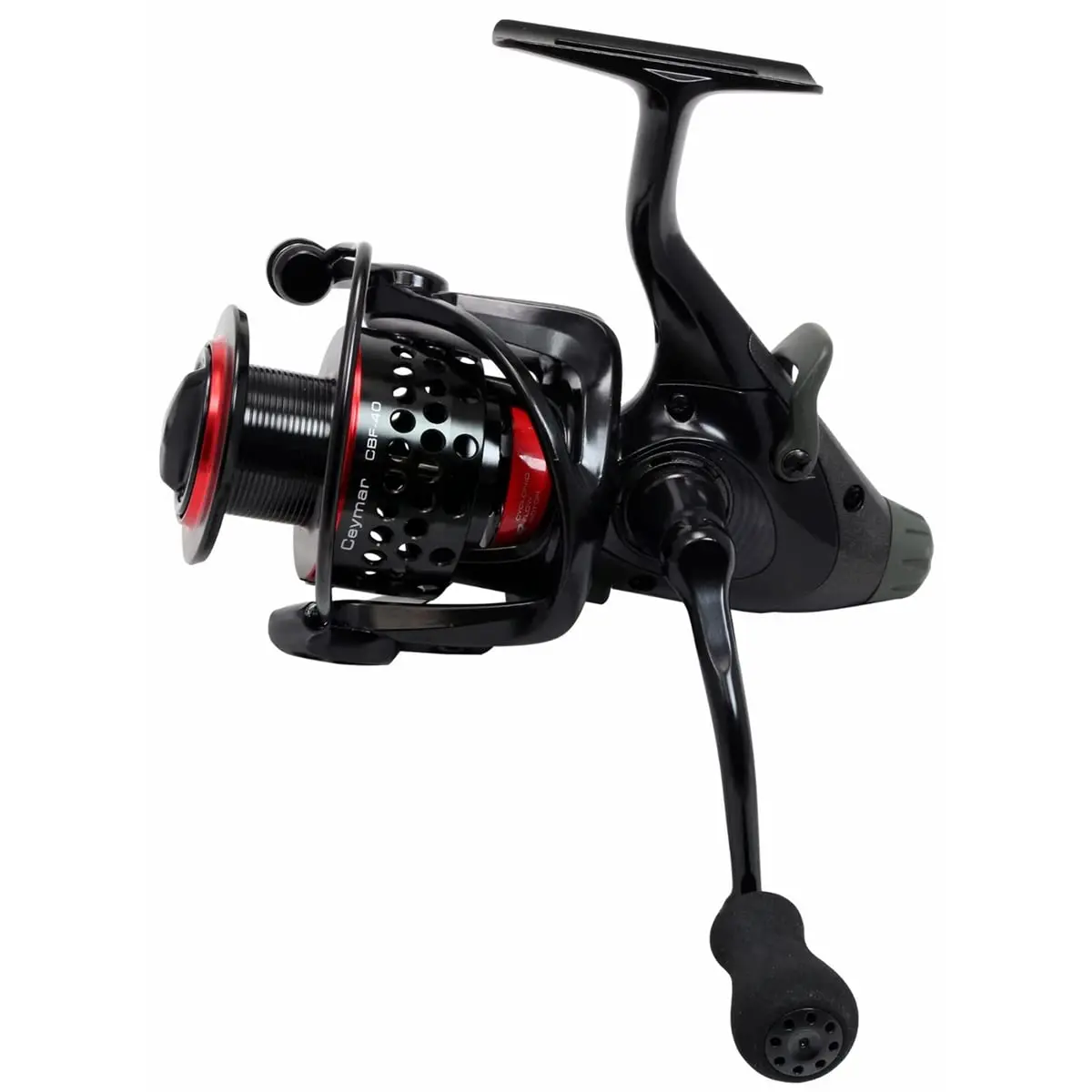 Okuma Ceymar Lightweight Spinning Reel- C-55, Black/Red | Corrosion-Resistant, Smooth & Light (70-120 chars) - view 2