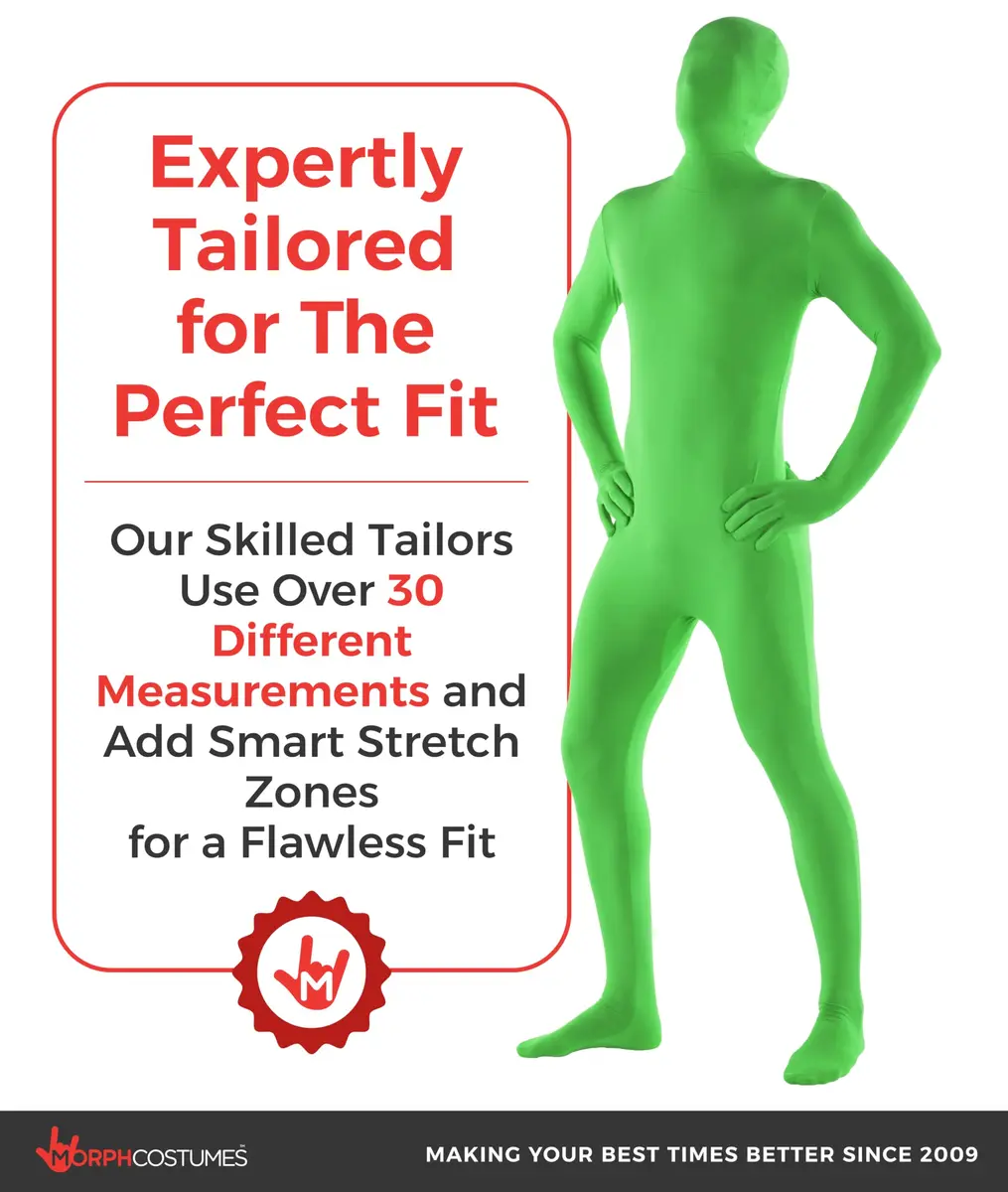 Morphsuits Full Bodysuit Costume Adult Zentai Suit | Full Body Spandex Bodysuit Men - view 4