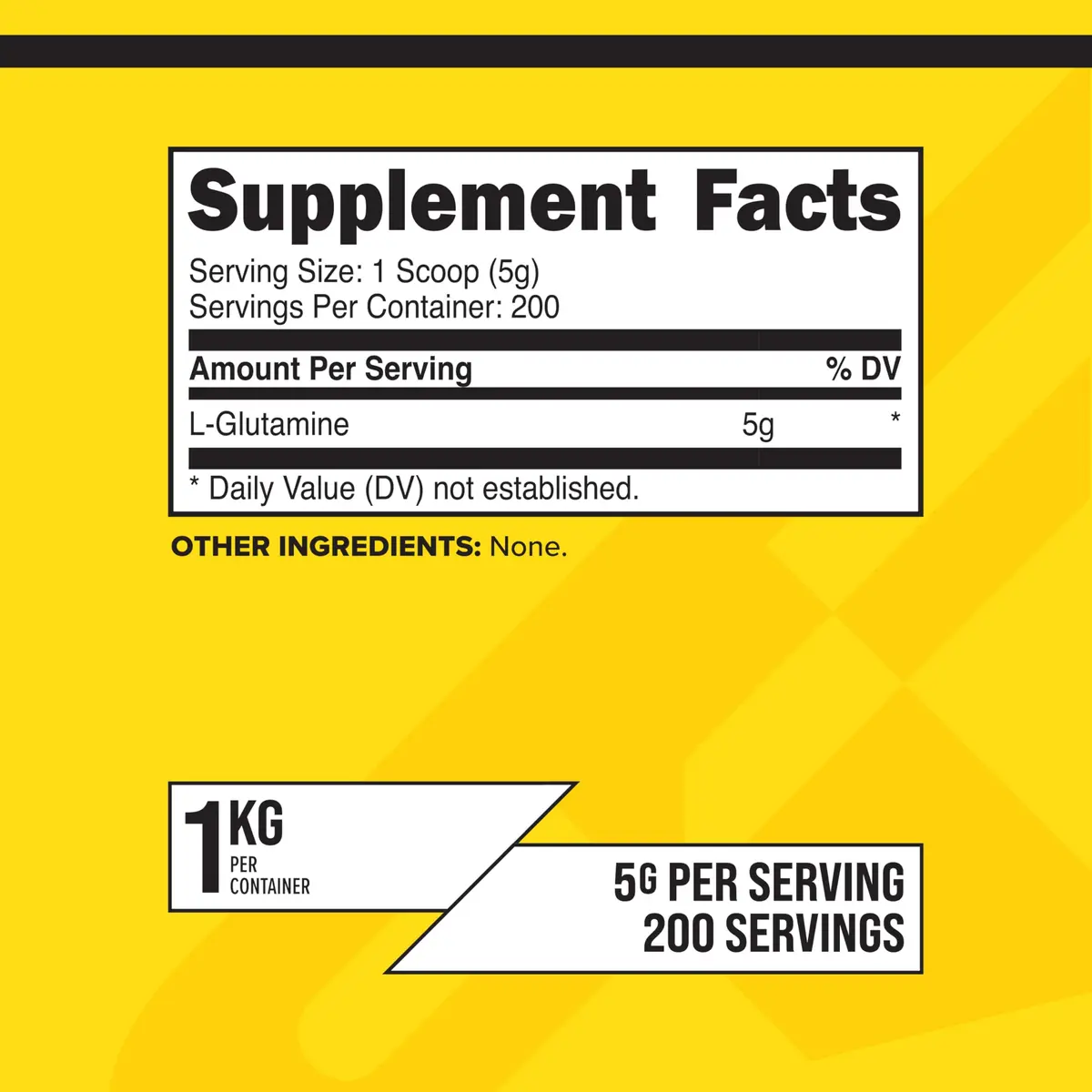 Primaforce L-Glutamine Powder 1000 Grams (1 KG) Unflavored, Gluten-Free | Supports Digestive & Immune Health - view 2