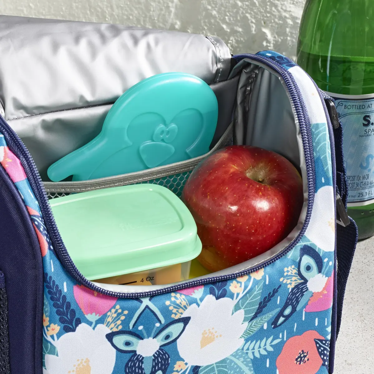 Fit & Fresh Reusable Kids Lunch Box Ice Packs, 4pk | Slim Penguin-Shaped Freezer Packs for School & Picnic - view 5