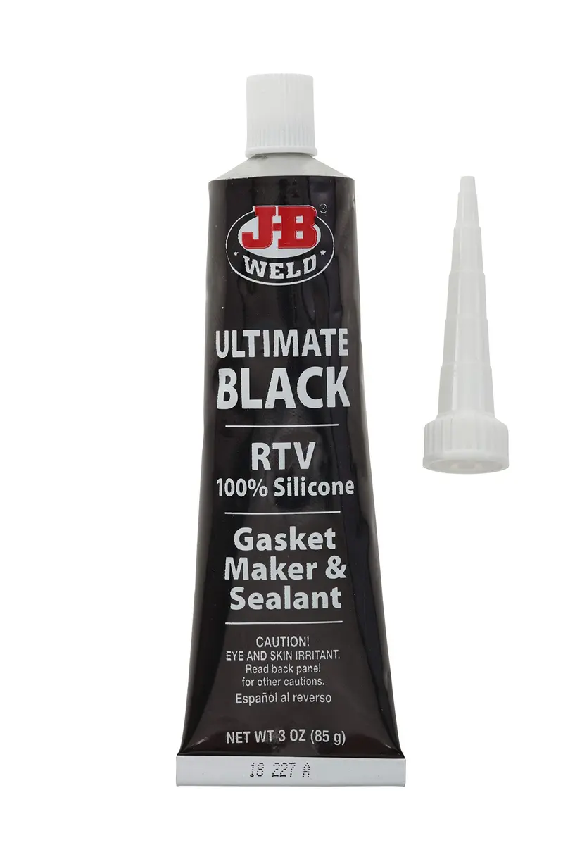 J-B Weld Ultimate Black RTV Silicone Gasket Maker and Sealant 3 oz (88.7 ml) | Oil & Petroleum Resistant - view 2
