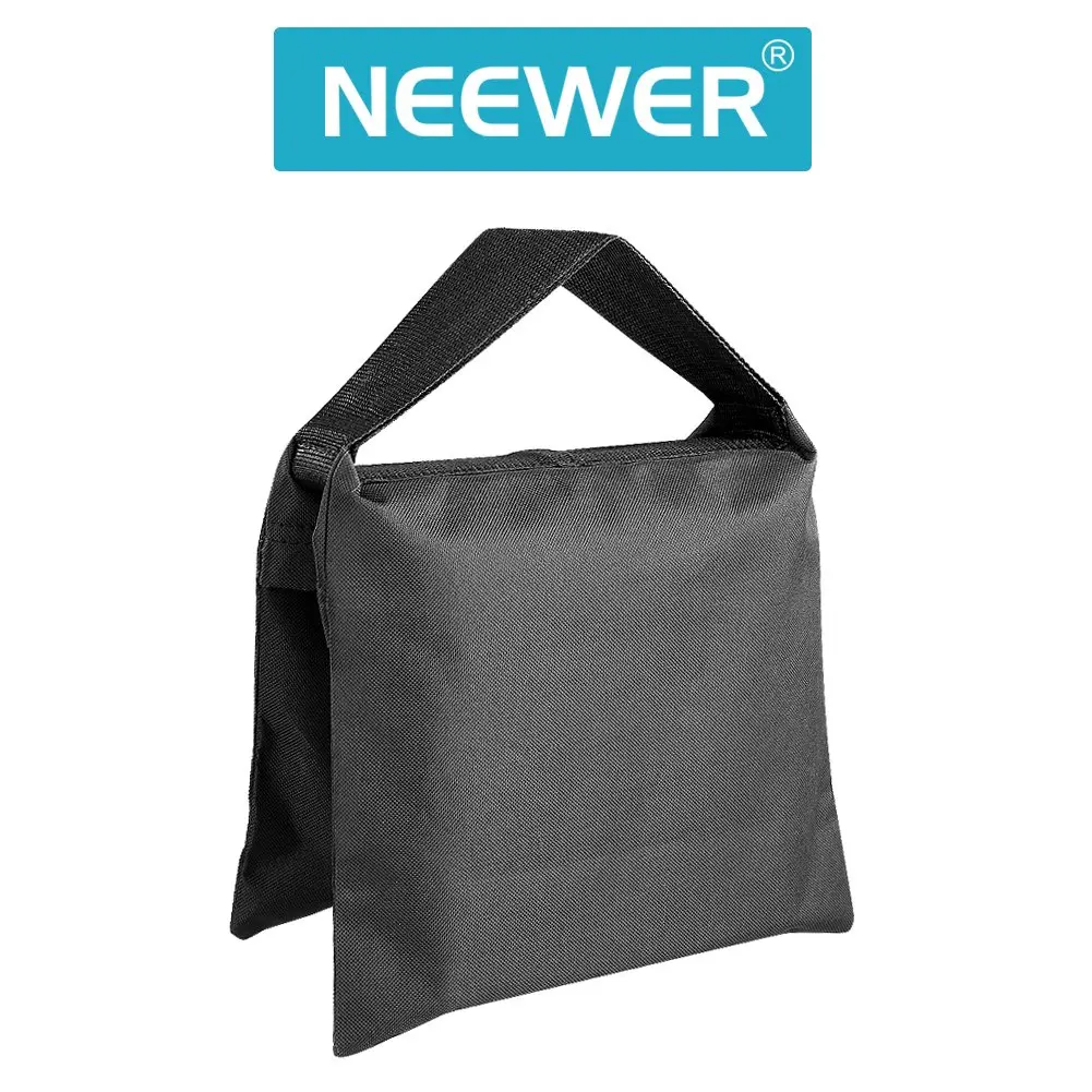 NEEWER Sandbags for Photography 4 Pack Black Heavy Duty 20lb | Heavyweight Support for Light Stands & Tripods - view 2