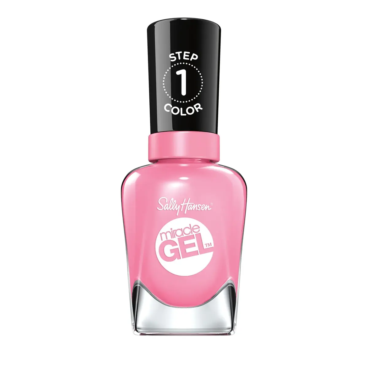 Sally Hansen Miracle Gel Nail Polish Pink Cadillaquer 269 | No UV Lamp, 8-Day Chip-Resistant Gel Finish - main product image