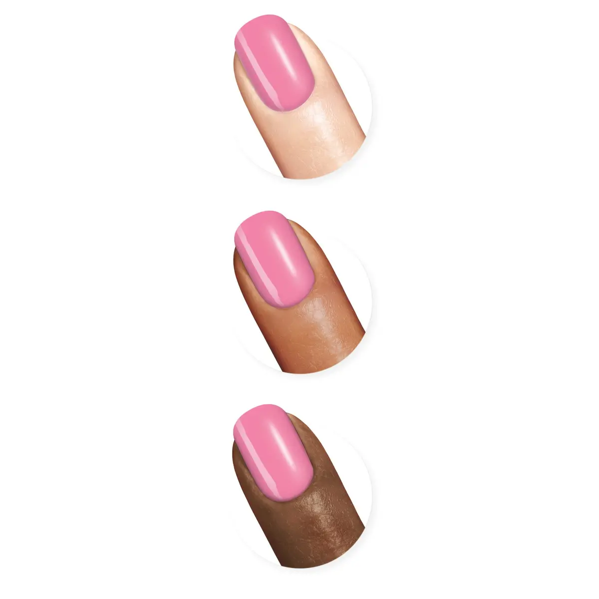 Sally Hansen Miracle Gel Nail Polish Pink Cadillaquer 269 | No UV Lamp, 8-Day Chip-Resistant Gel Finish - view 3