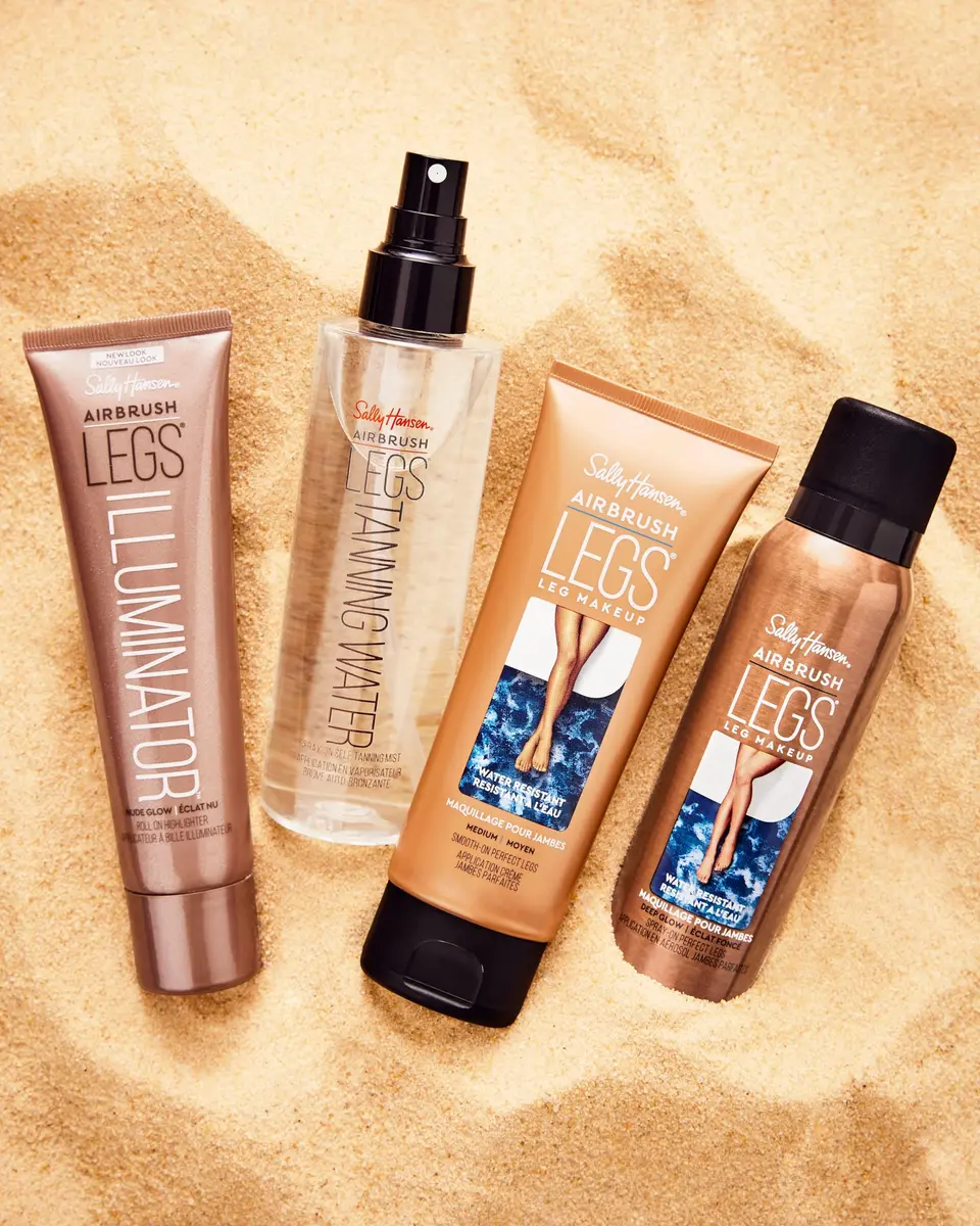 Sally Hansen Airbrush Legs Leg Makeup Lotion | Flawless-Looking, Water-Resistant Legs, Transfer-Proof, Natural Tan Finish - view 5