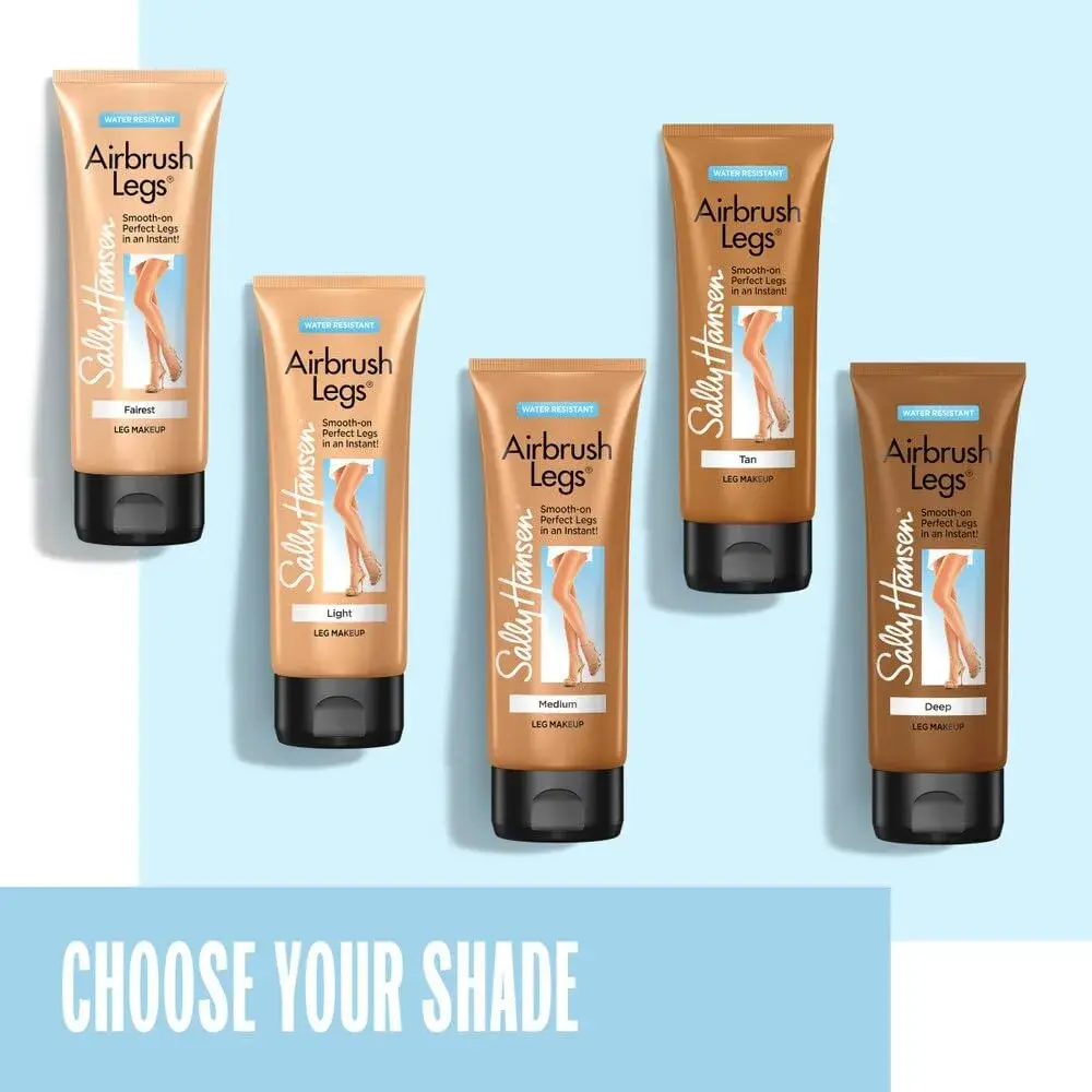 Sally Hansen Airbrush Legs Lotion - Fairest, 4.4 Fl Oz | Natural Tan Finish - view 3