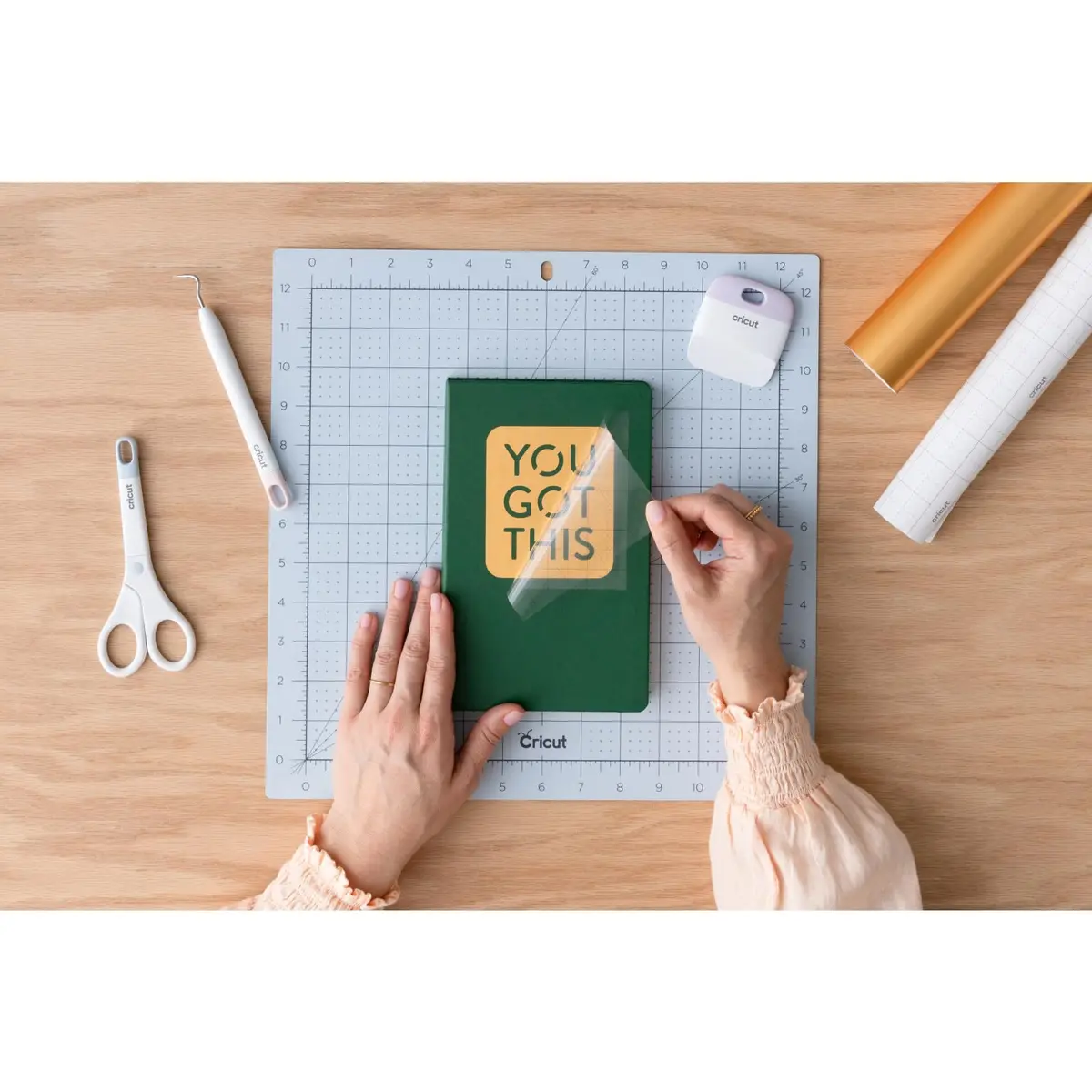 Cricut StandardGrip Vinyl Transfer Tape 12" x 48" (366cm) | Precisely Align Projects - view 4