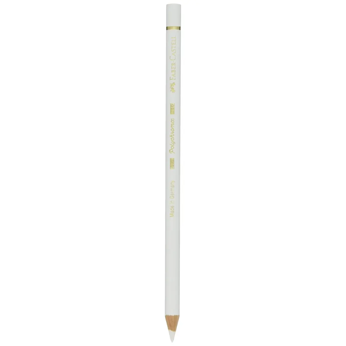 Faber-Castell Polychromos Colored Pencils, White, 6 Count | Artist Quality for Smooth Drawing - main product image