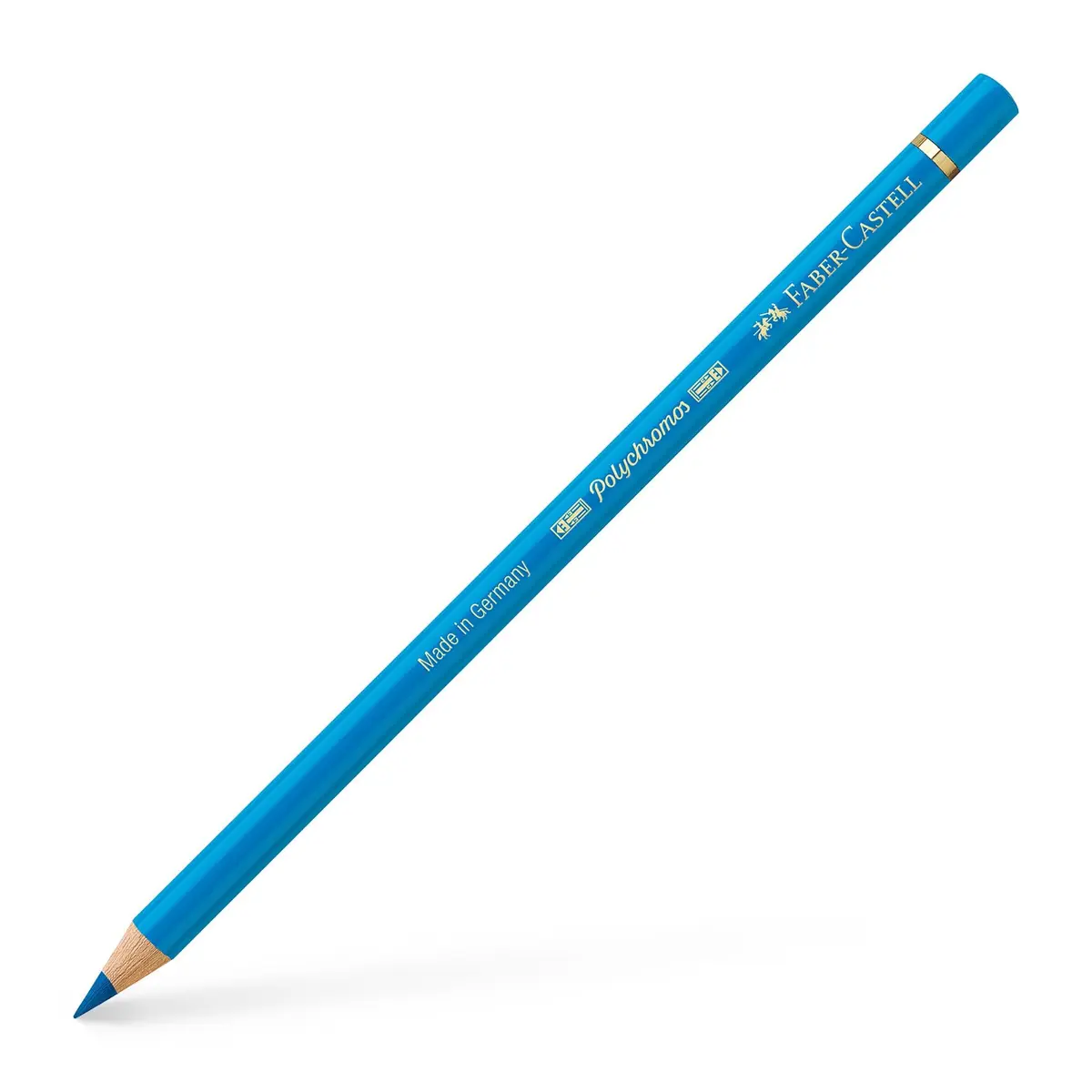 Faber-Castell Polychromos Colored Pencils, Phthalo Blue, Pack of 6 | Smooth Oil Core, Water-Resistant - main product image