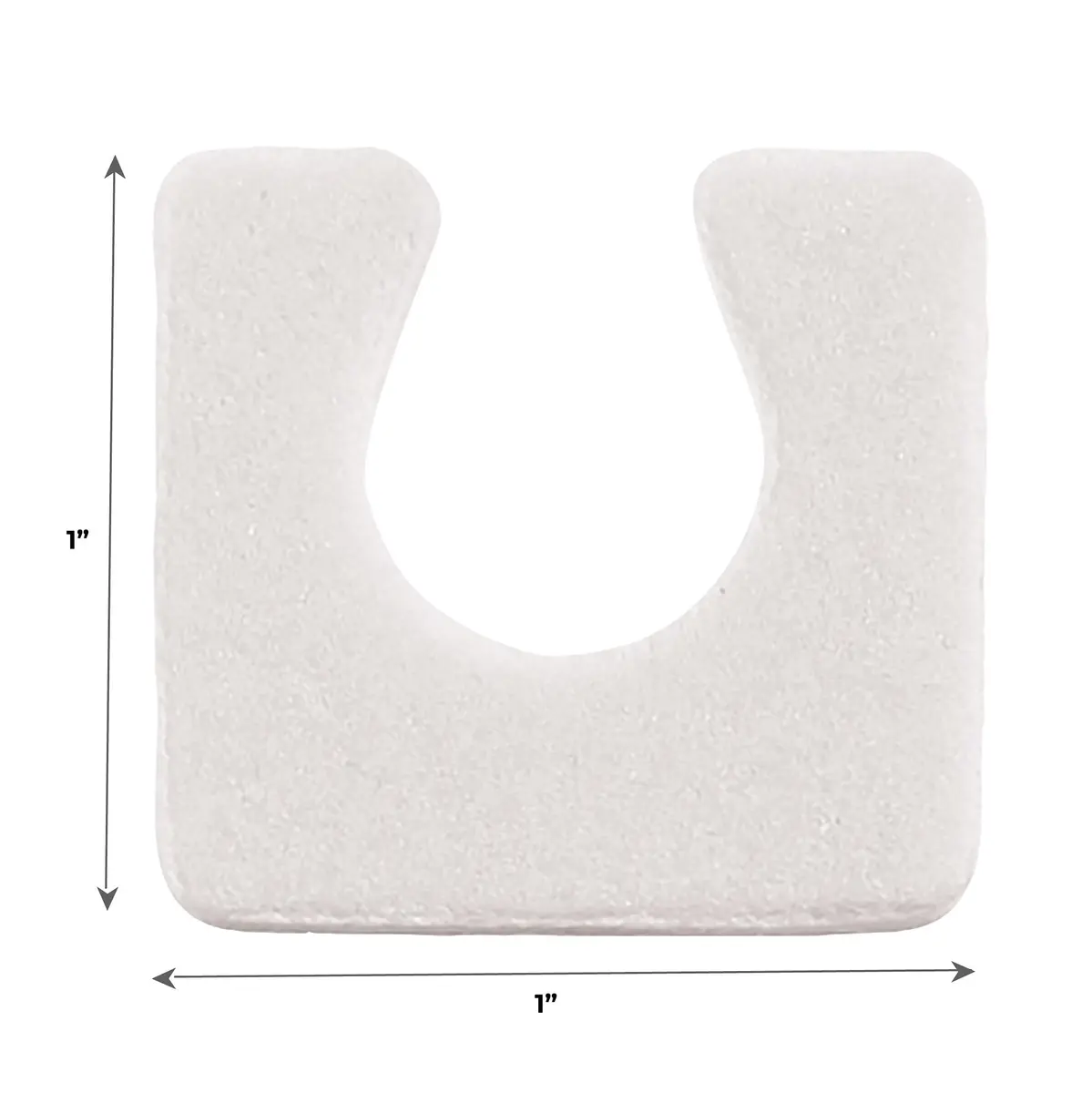 ForPro Sole Toe Separators, 144ct, White | Ultra-Soft Foam for Pedicure & Nail Polish (70-120 chars) - view 2