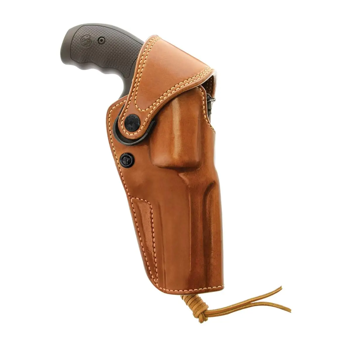 Galco Big Iron Belt Holster Compatible with S&W N Frame 6"/6 1/2"/4" & Colt Anaconda 6" | Premium Leather, Adjustable Fit, Right Hand - main product image
