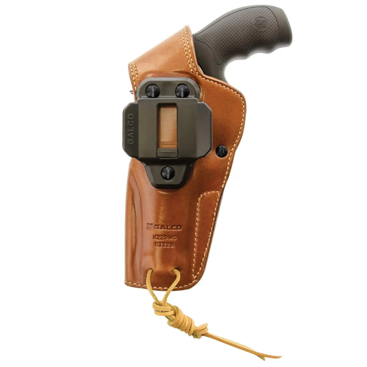 Galco Big Iron Belt Holster Compatible with S&W N Frame 6"/6 1/2"/4" & Colt Anaconda 6" | Premium Leather, Adjustable Fit, Right Hand - view 2