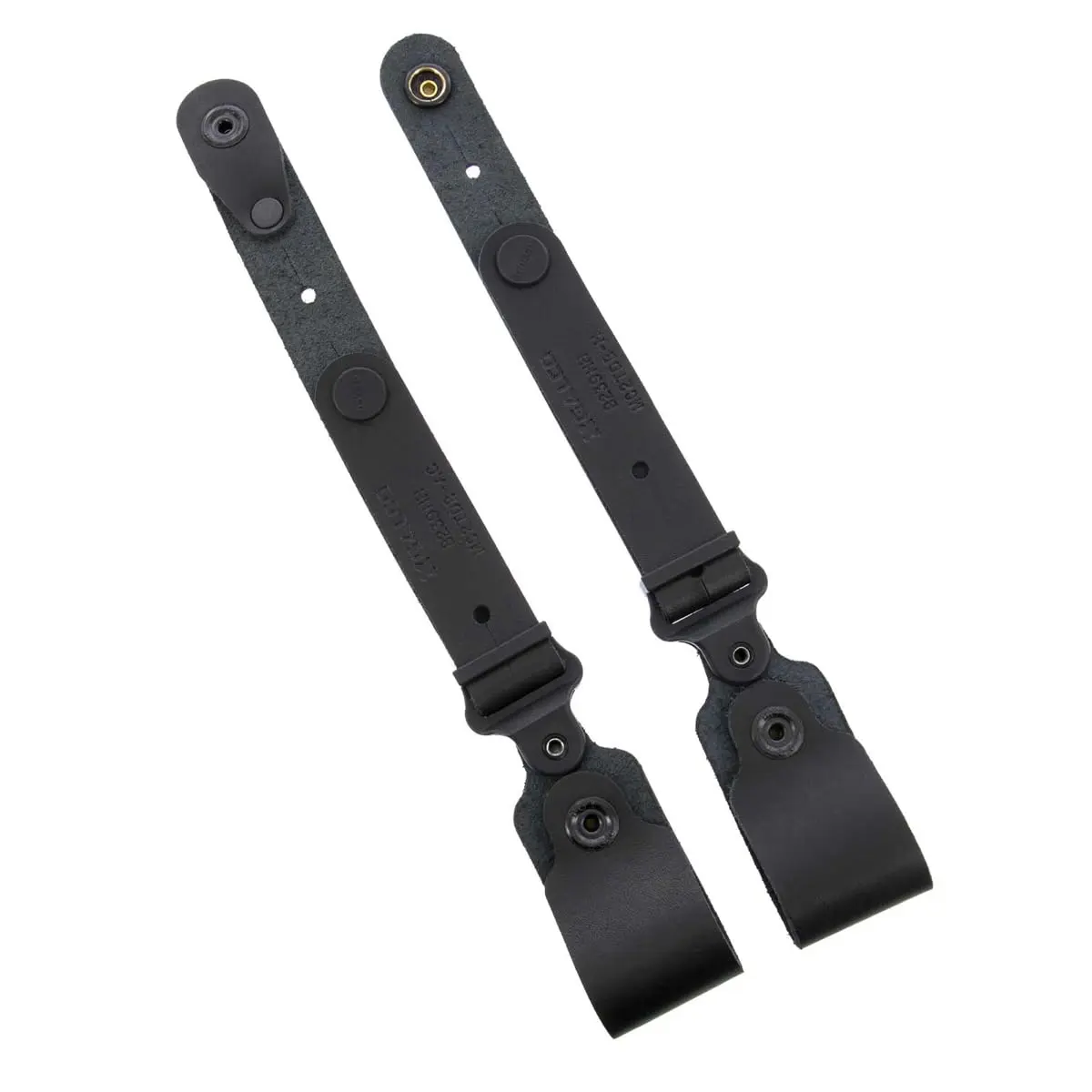 Galco Horizontal Shoulder System Tie Down Set 2.0 for Galco Miami Classic, Miami Classic II, Parabellum 2.0 and Jackass Rig Shoulder Systems, Black | Full Grain Leather - view 2