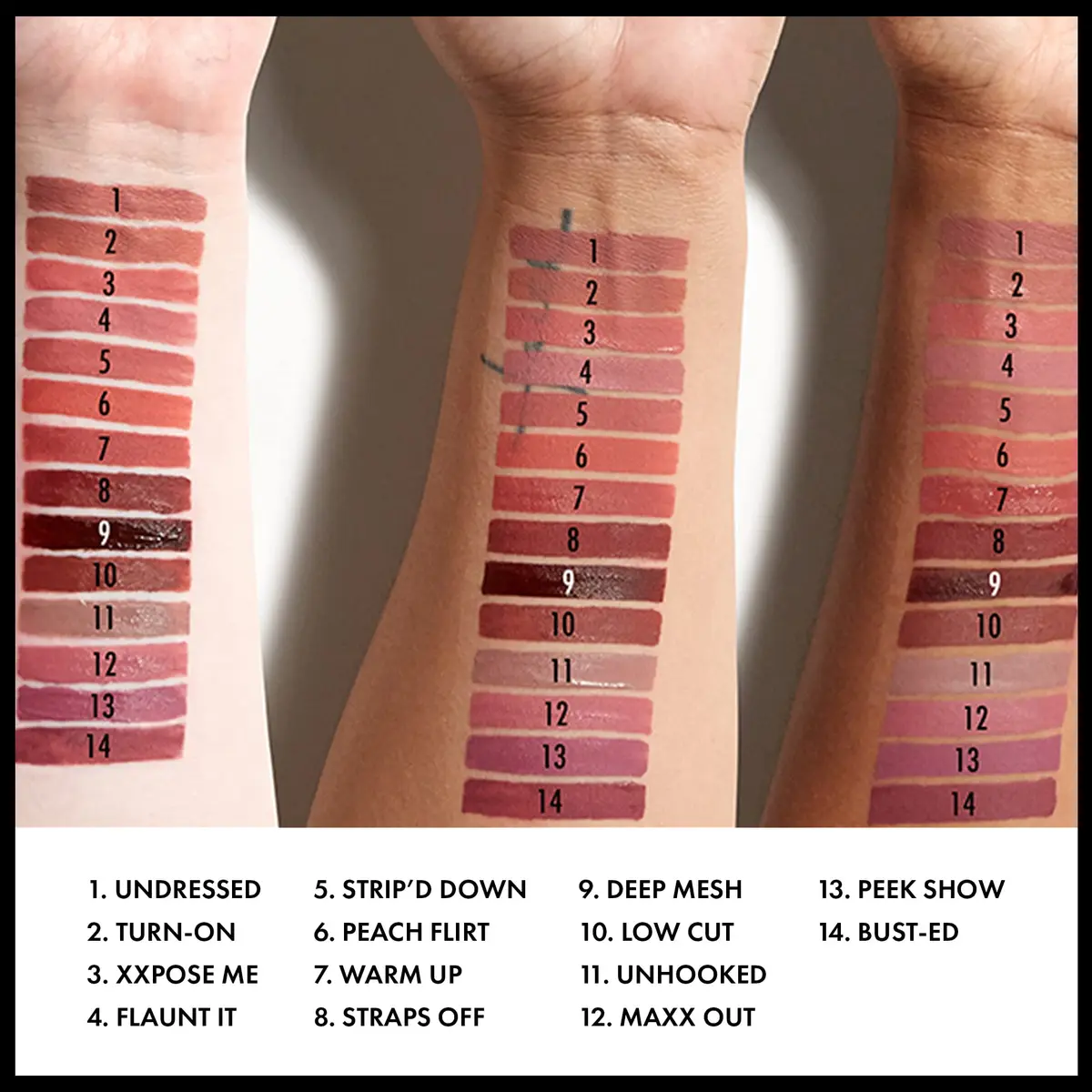 NYX PROFESSIONAL MAKEUP Lip Lingerie XXL Matte Liquid Lipstick - Strip'd Down (Coral Beige) 4ml (0.13 Fl Oz) | Long-Lasting Matte Wear - view 6
