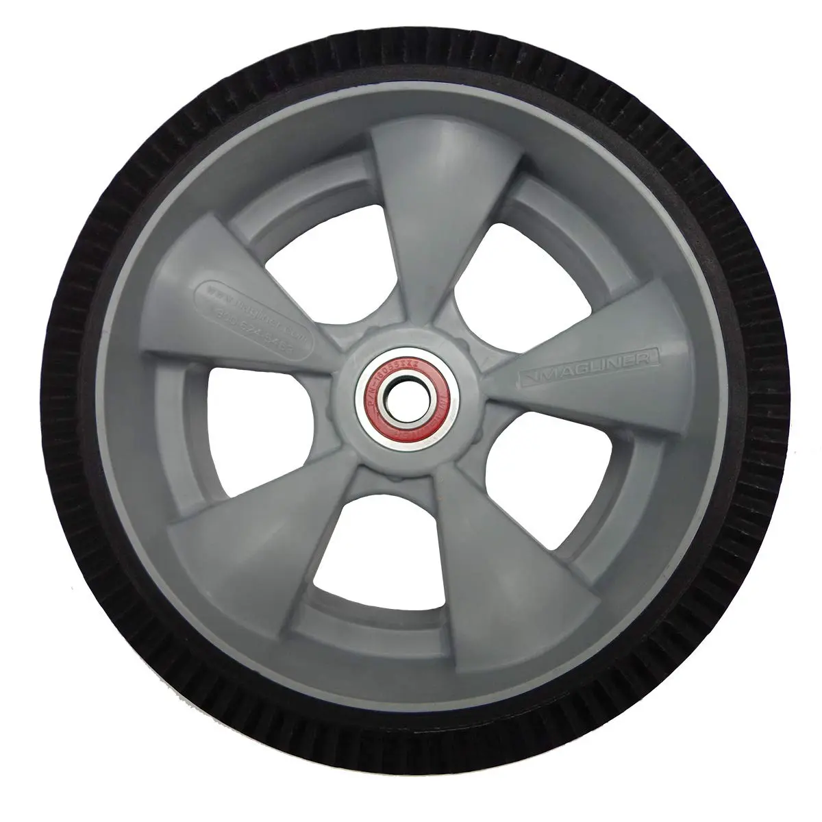 Magliner 10" Diameter Interlocked Microcellular Foam Wheel (111080) | Puncture-Resistant, Microcell Foam, 5/8" Bore - main product image