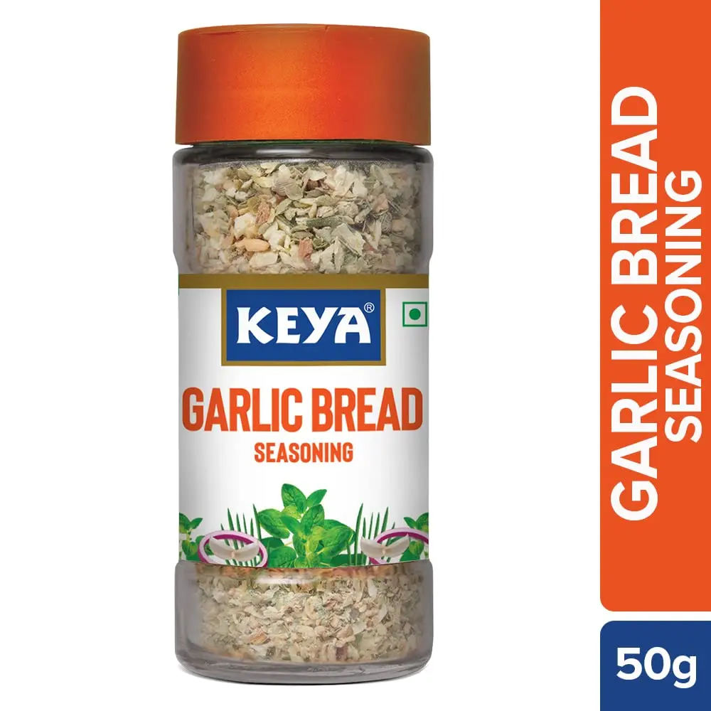 KEYA Garlic Bread Seasoning All Natural Healthy Spice Blend 50g (1.76 oz) | Premium Freeze-Dried Herbs - view 2