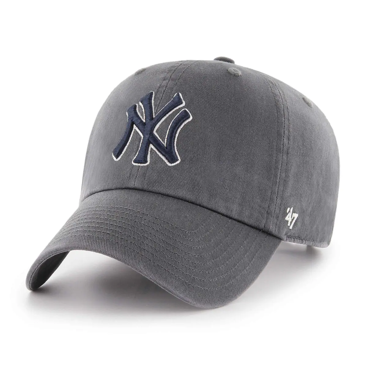 47 New York Yankees Adjustable Cap Charcoal | Vintage Fit & MLB Licensed - main product image