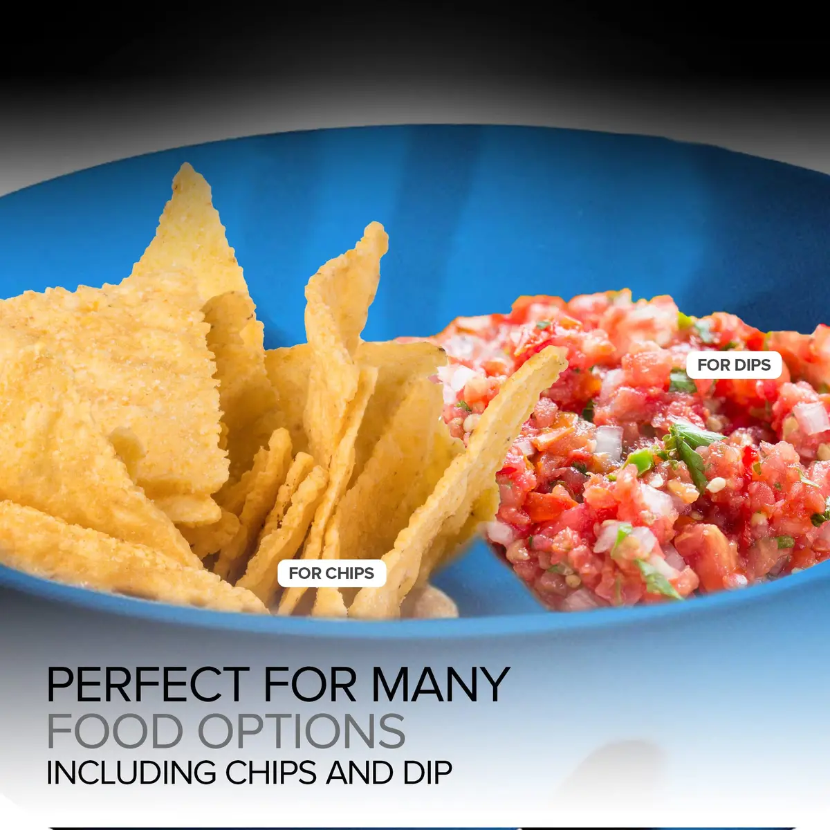 Just Solutions Crunch Anti-Soggy Cereal Bowl - Keeps Cereal Crunchy | BPA Free | Microwave Safe | Pack of 3 - view 6