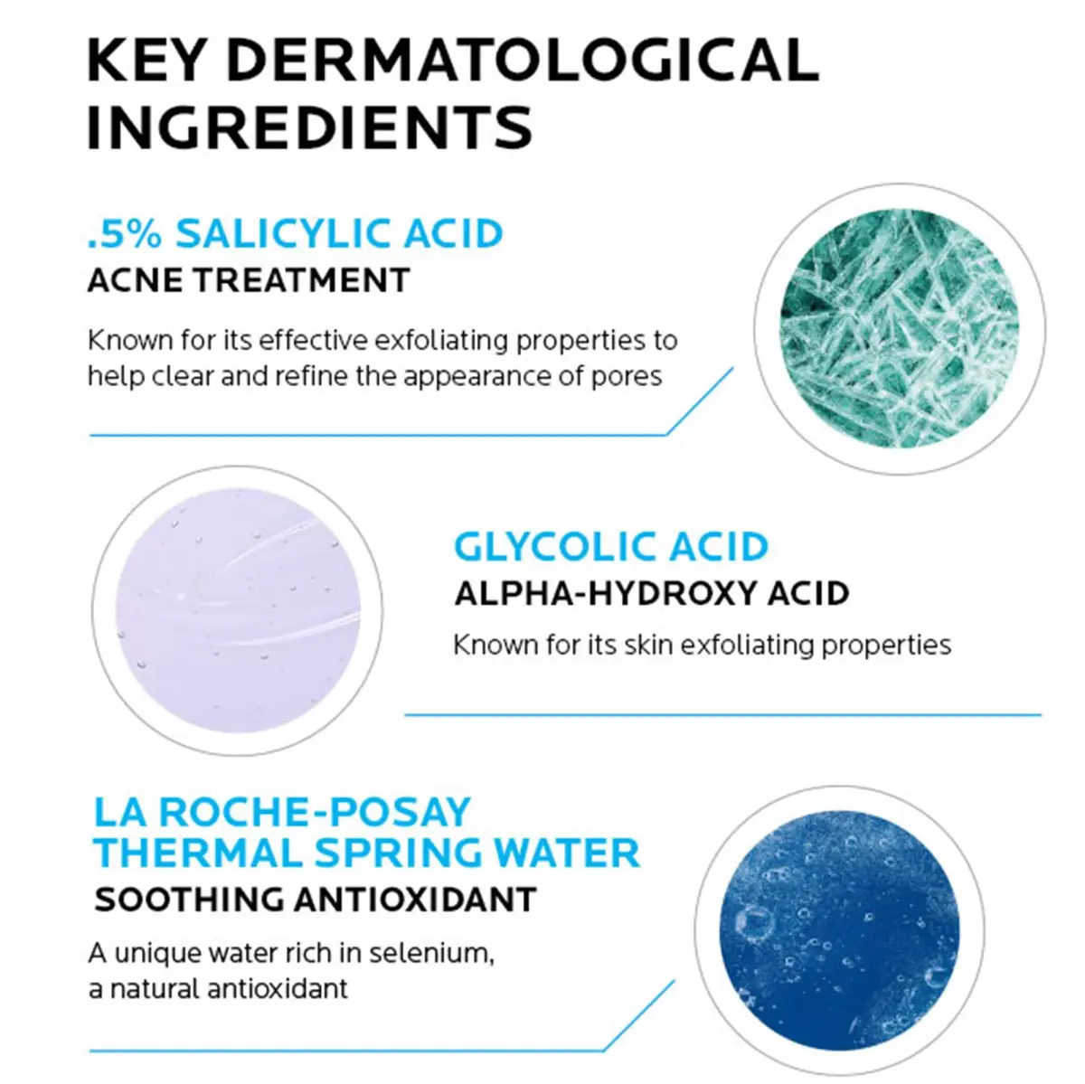 La Roche-Posay Effaclar Clarifying Solution Acne Toner 200ml (6.76 Fl Oz) | Exfoliates Pores for Oily Skin - view 3