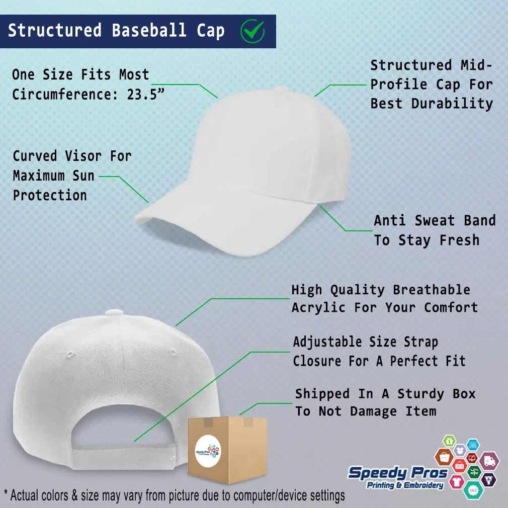 Speedy Pros Baseball Cap Captain Wheel Sailing Anchor Embroidery | Classic Unisex Acrylic Hat - view 2
