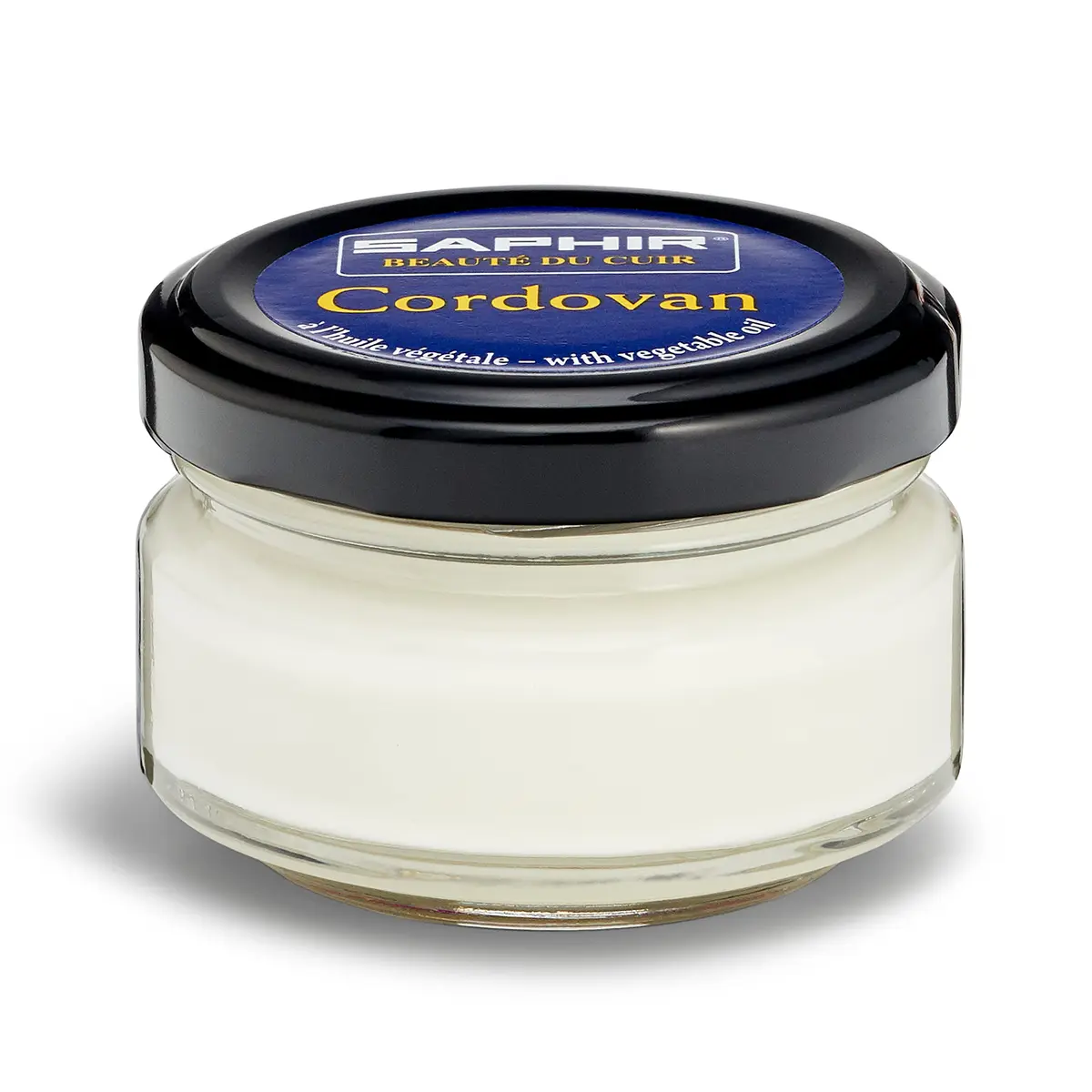 Saphir Crème Cordovan Shoe Polish 50ml (1.69 Fl Oz) | Natural Formula for Shell Cordovan Leather - main product image