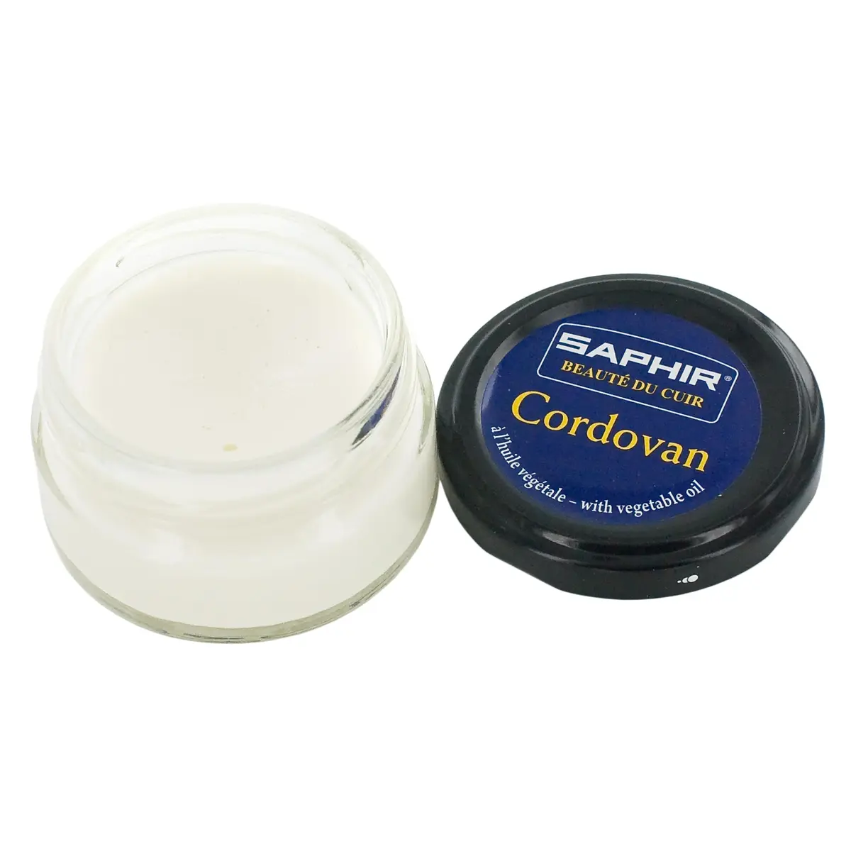 Saphir Crème Cordovan Shoe Polish 50ml (1.69 Fl Oz) | Natural Formula for Shell Cordovan Leather - view 2