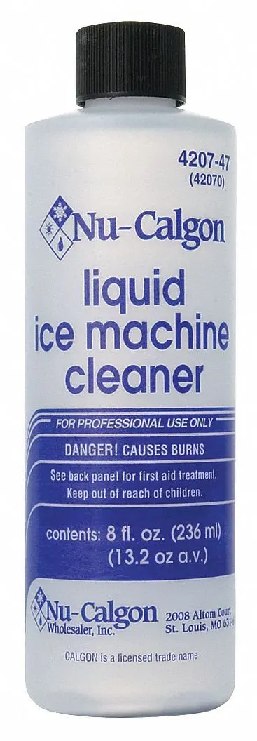Nu-Calgon Ice Machine Cleaner 8oz | Rapid Scale Dissolving, NSF-Registered, Food-Grade, Equipment-Safe - main product image