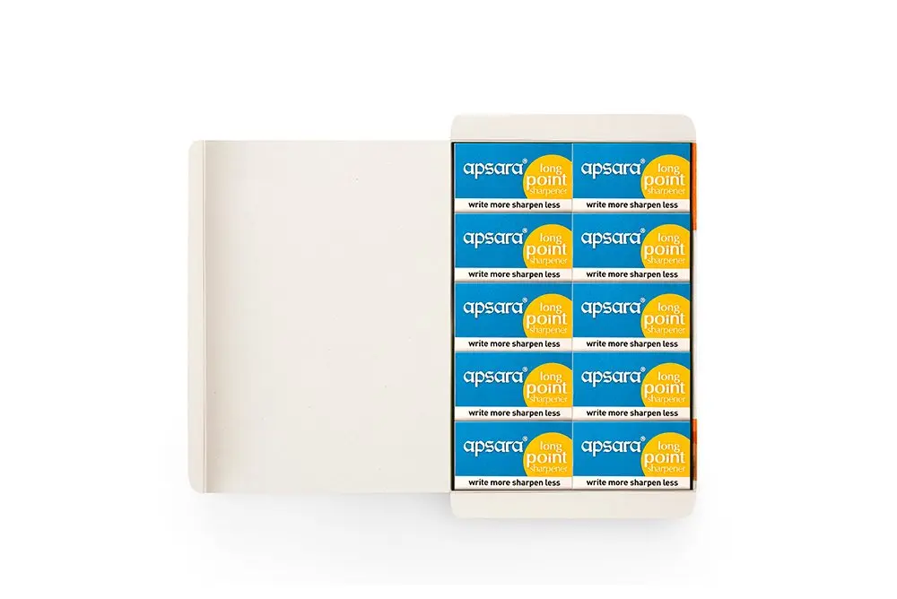 Apsara Long Point Sharpeners - Pack Of 20 | Long Tip for School & Office Use - view 4