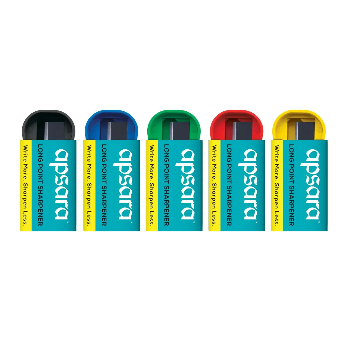 Apsara Long Point Sharpeners - Pack Of 20 | Long Tip for School & Office Use - view 2