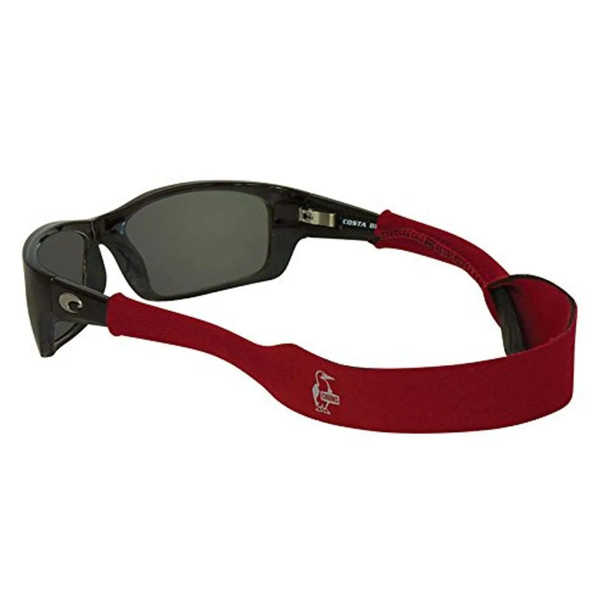 Chums Neoprene Classic Large Frame Eyewear Retainer - Red | 40.64cm (16") Floating Strap - main product image