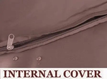 Dogbed4less Waterproof Internal Zipper Duvet Case for Jumbo/XXXL Pet Beds 150cm x 130cm (59"x51") | Protects Memory Foam Inserts - view 7