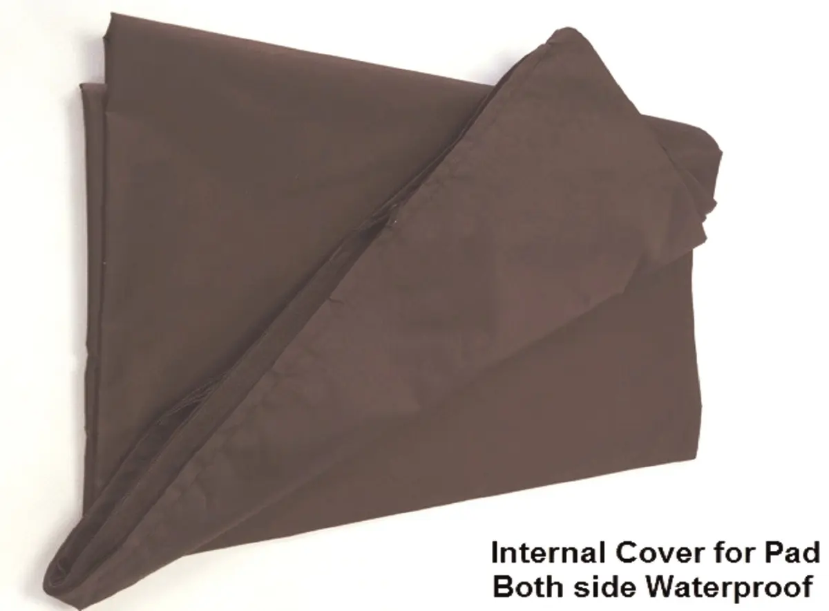Dogbed4less Waterproof Internal Zipper Duvet Case for Jumbo/XXXL Pet Beds 150cm x 130cm (59"x51") | Protects Memory Foam Inserts - view 3