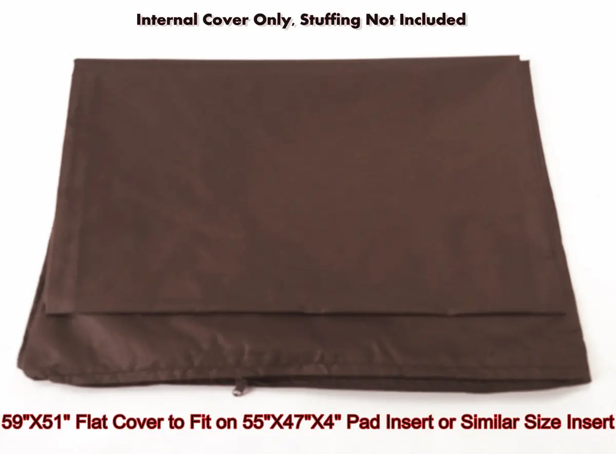 Dogbed4less Waterproof Internal Zipper Duvet Case for Jumbo/XXXL Pet Beds 150cm x 130cm (59"x51") | Protects Memory Foam Inserts - view 4