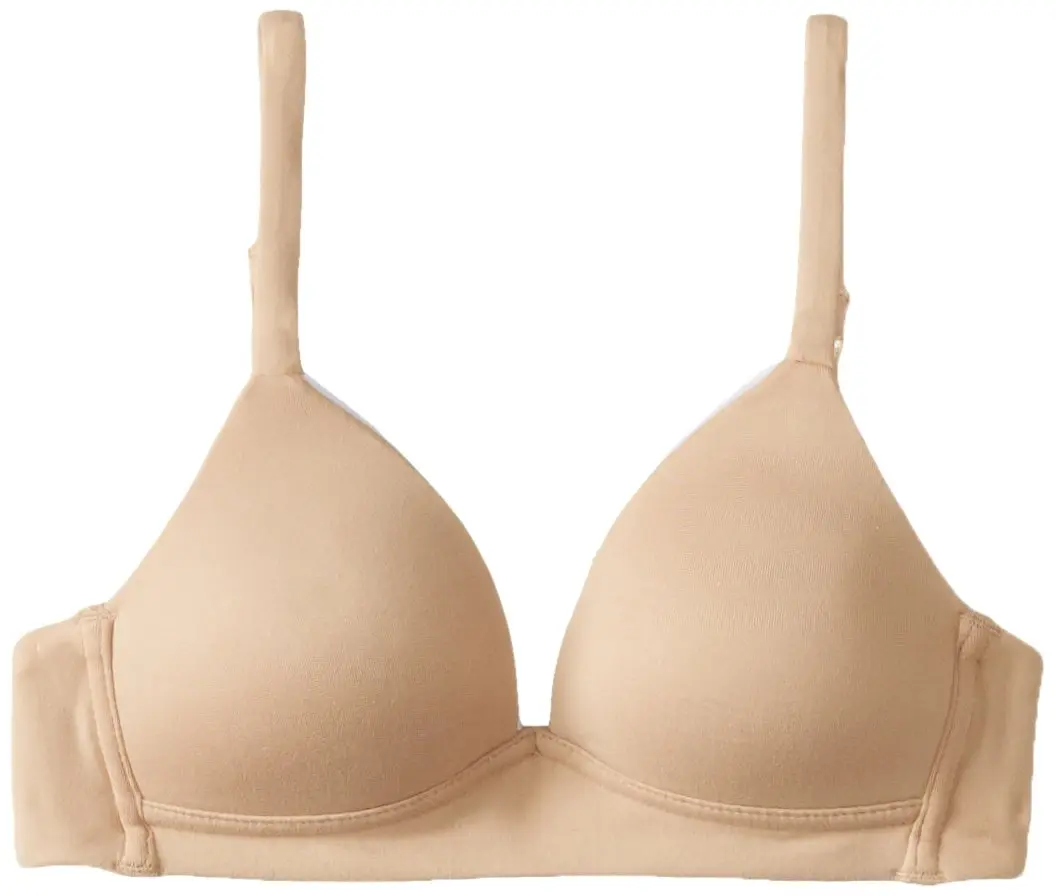 Maidenform Girl Slim Comfort Devotion Wireless Bra, Nude, 30A | Wireless, Molded, Fitted for Modest Young Girls - main product image