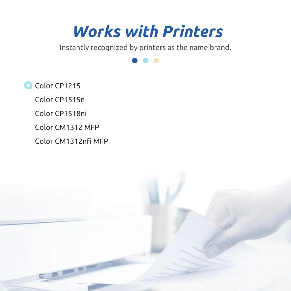 INK E-SALE 125A Remanufactured Toner Cartridge Replacement for HP CB540A 4-Pack | High Page Yield & Compatibility - view 2