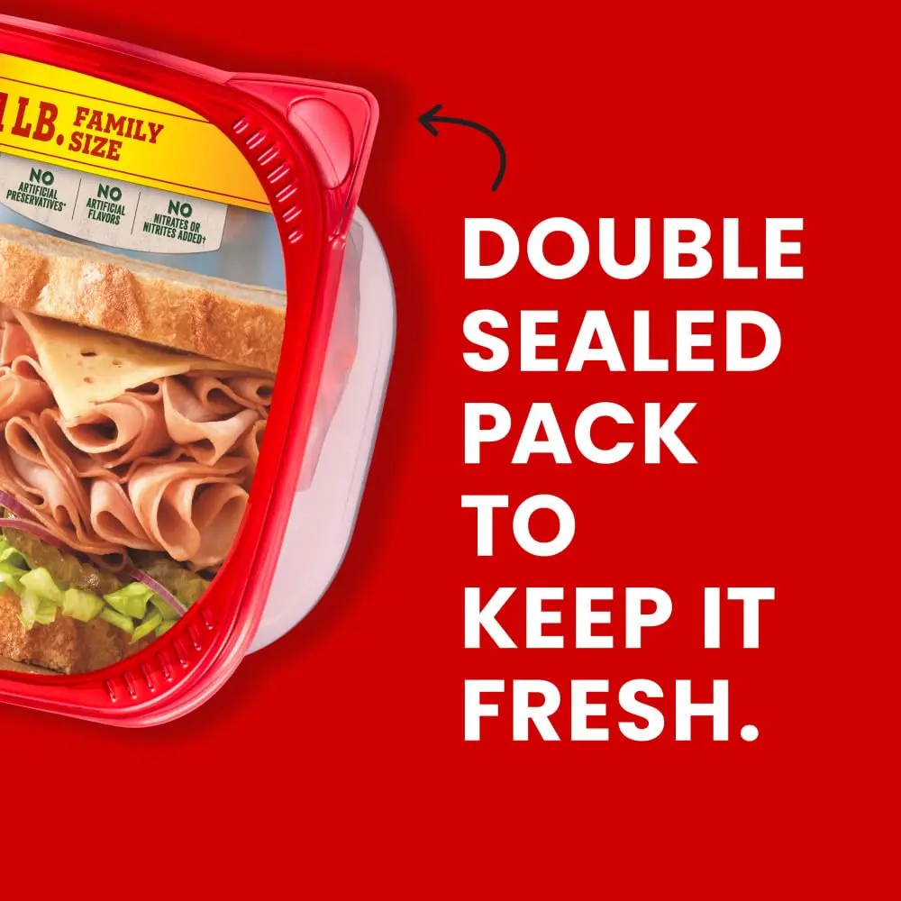 Hillshire Farm Honey Ham 16 oz | Ultra Thin Sliced, Slow Roasted, No Artificial Preservatives - view 5
