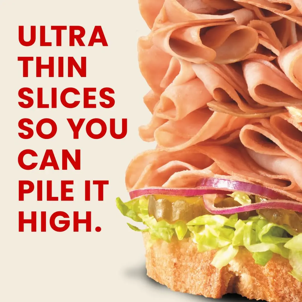 Hillshire Farm Honey Ham 16 oz | Ultra Thin Sliced, Slow Roasted, No Artificial Preservatives - view 4