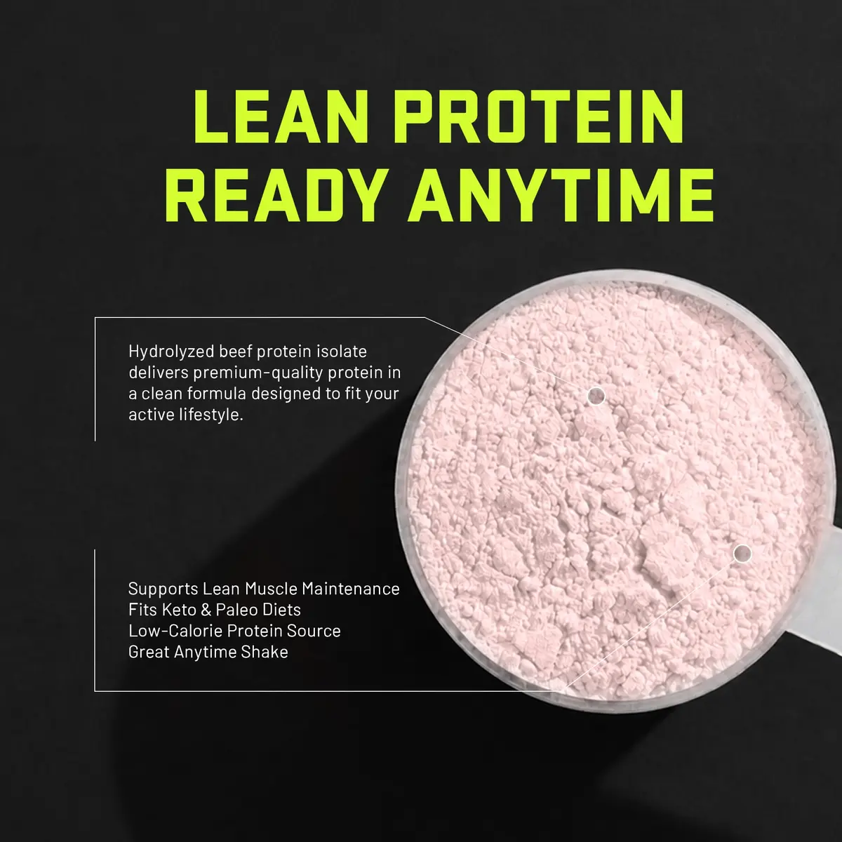 Ultimate Nutrition CarneBOLIC Beef Protein Isolate, Fruit Punch, 4 lb | Hydrolyzed Beef Protein for Muscle & Power - view 6