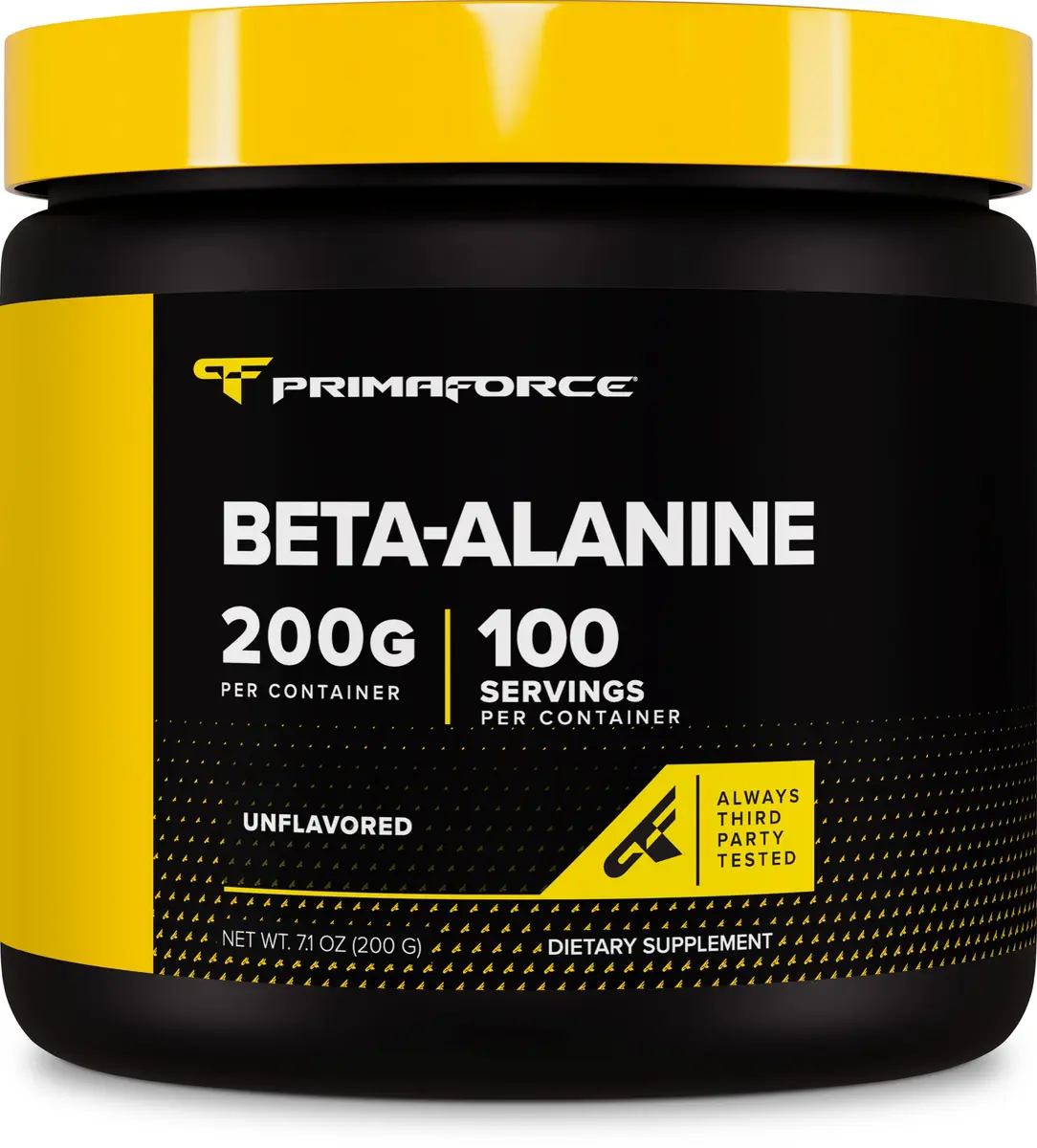 Primaforce Beta Alanine Powder 200g (7.1oz) | NSF Certified GMP Compliant Facility - main product image