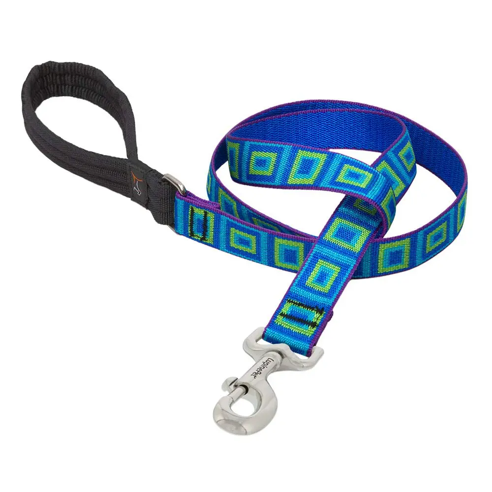 LupinePet Originals 1" Sea Glass Leash 4 ft | Guaranteed (Even if Chewed) for Medium & Large Dogs - main product image