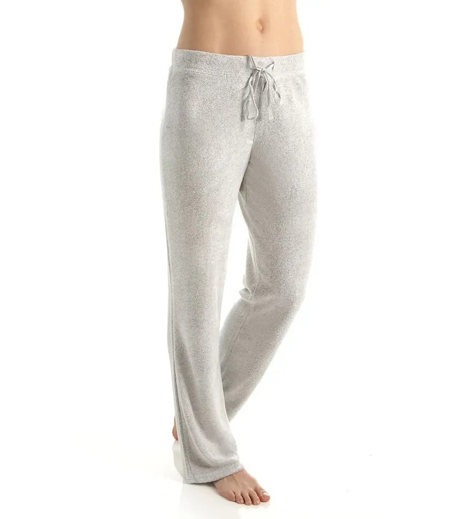 N Natori Women's Terry Lounge Pant Heather Grey Small | Casual Lounge Bottoms with Drawstring Waist - view 2