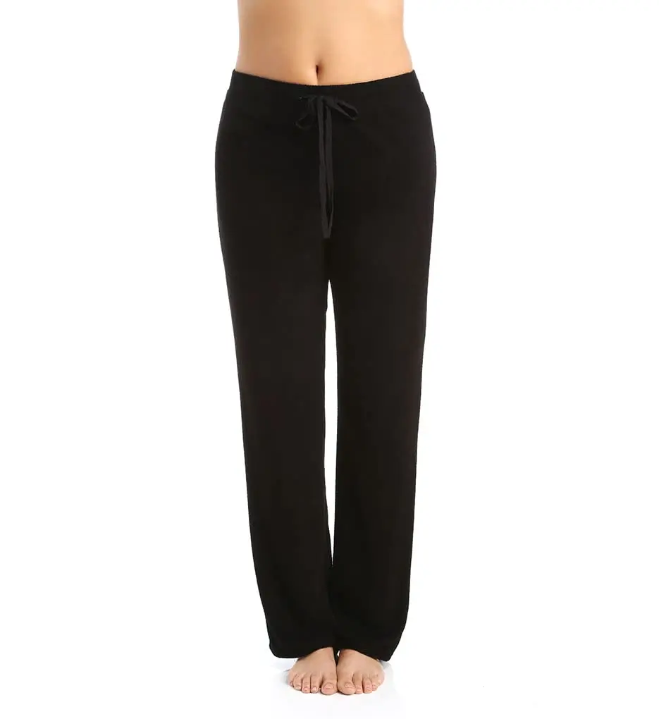 N Natori Women's Terry Lounge Pant Heather Grey Small | Casual Lounge Bottoms with Drawstring Waist - view 3
