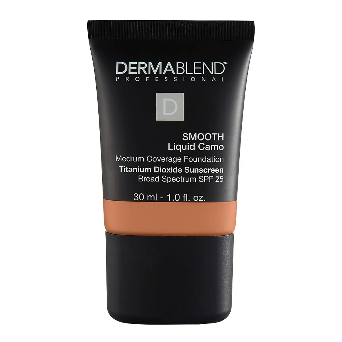 Dermablend Smooth Liquid Camo Foundation SPF 25 55W Copper | Hydrating, Medium to Full Coverage, 1 fl oz - main product image