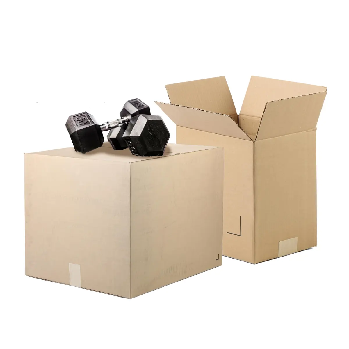 The Boxery Heavy Duty 16 x 12 x 10" Cardboard Boxes 25 Pack | Strong, Recyclable Shipping & Storage - main product image