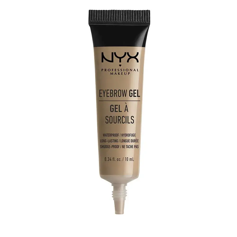 NYX PROFESSIONAL MAKEUP Eyebrow Gel, Brunette 9.64 ml (0.34 Fl Oz) | Waterproof Natural Brow Tint - main product image