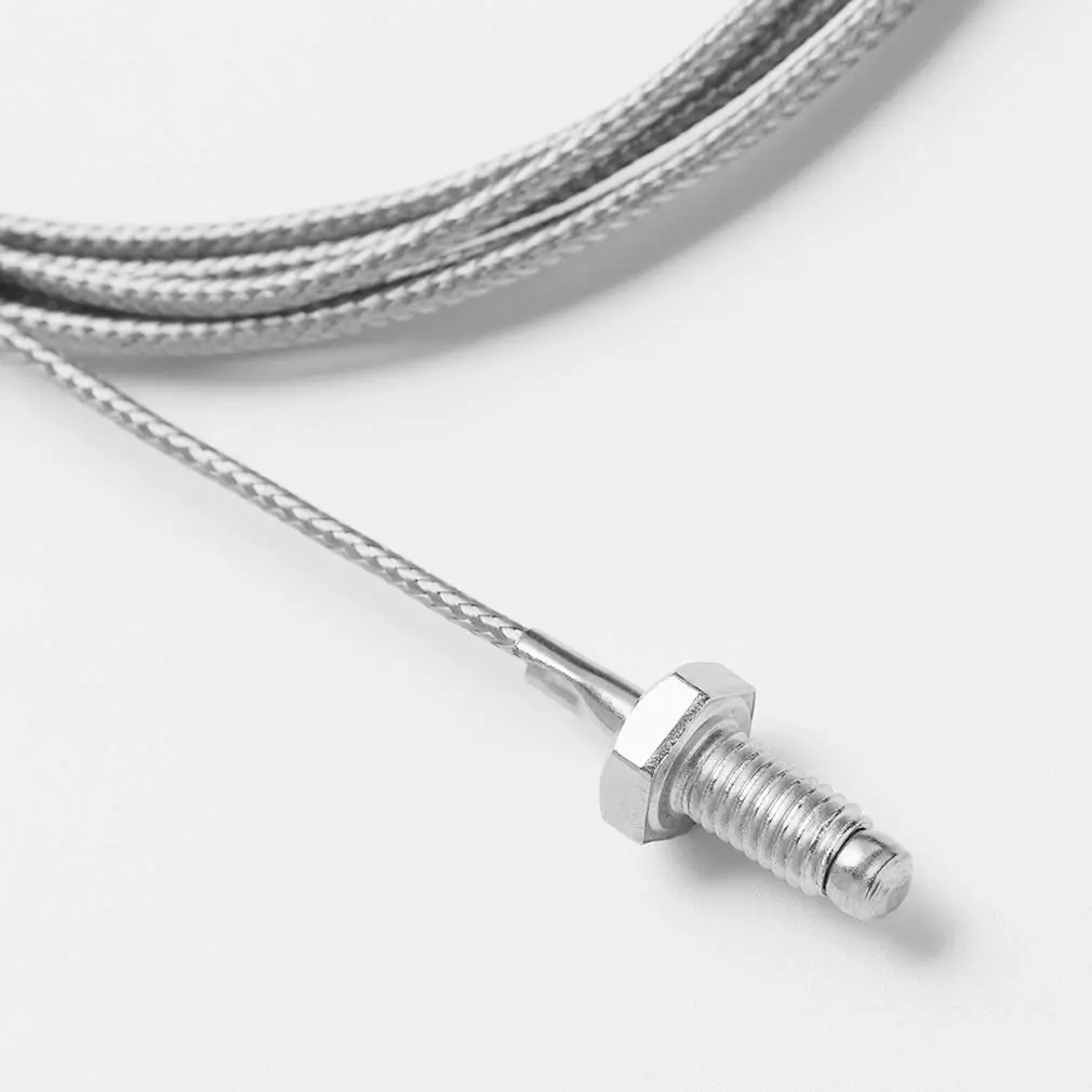 HiLetgo K Type Temperature Sensor Probes 1M Stainless Steel | 0-400°C Range, M6 Screw, 5 Pack - view 4