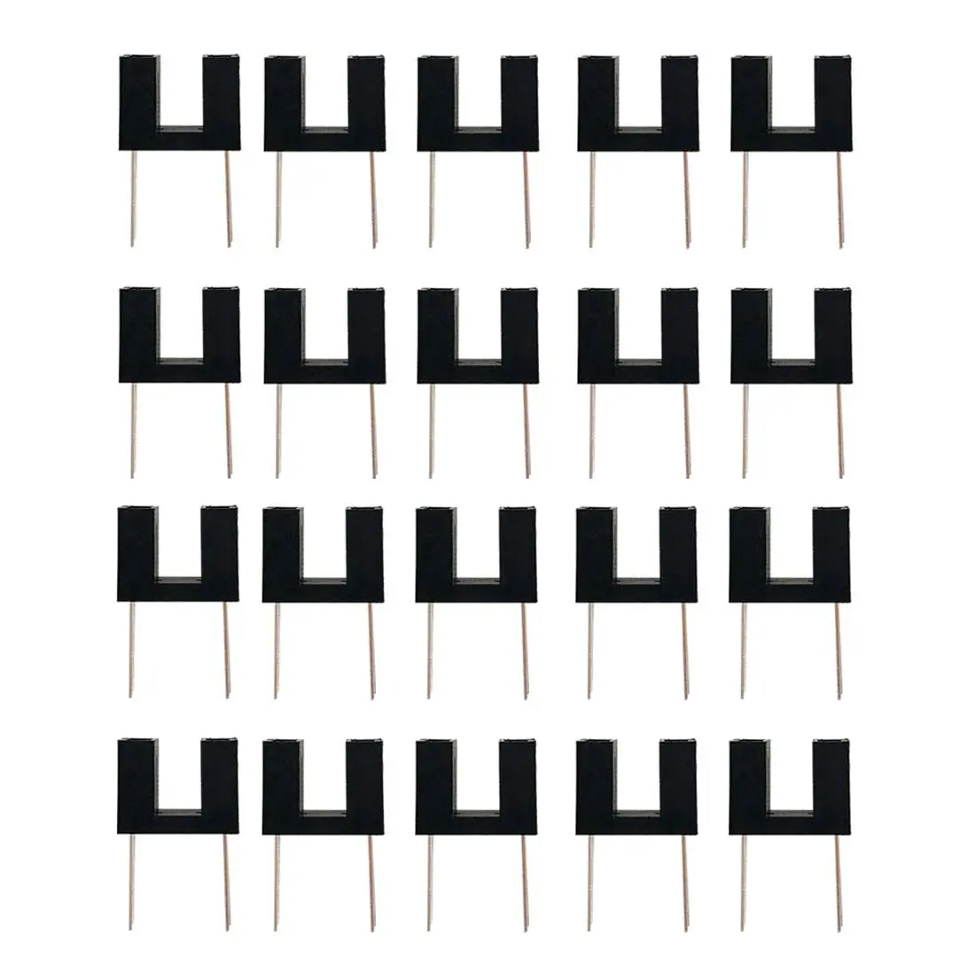 HiLetgo ITR9608-F DIP-4 Opto Photo Interrupter Optical Sensor, 20 pcs | Normally Open, 20A - main product image