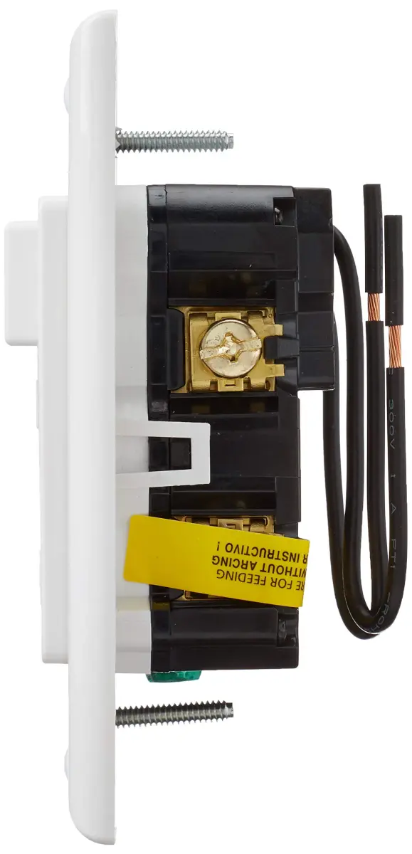 Leviton AFSW1-W 15A AFCI/Switch Combination Outlet, 125V, White | Protects Against Electrical Fires - view 5