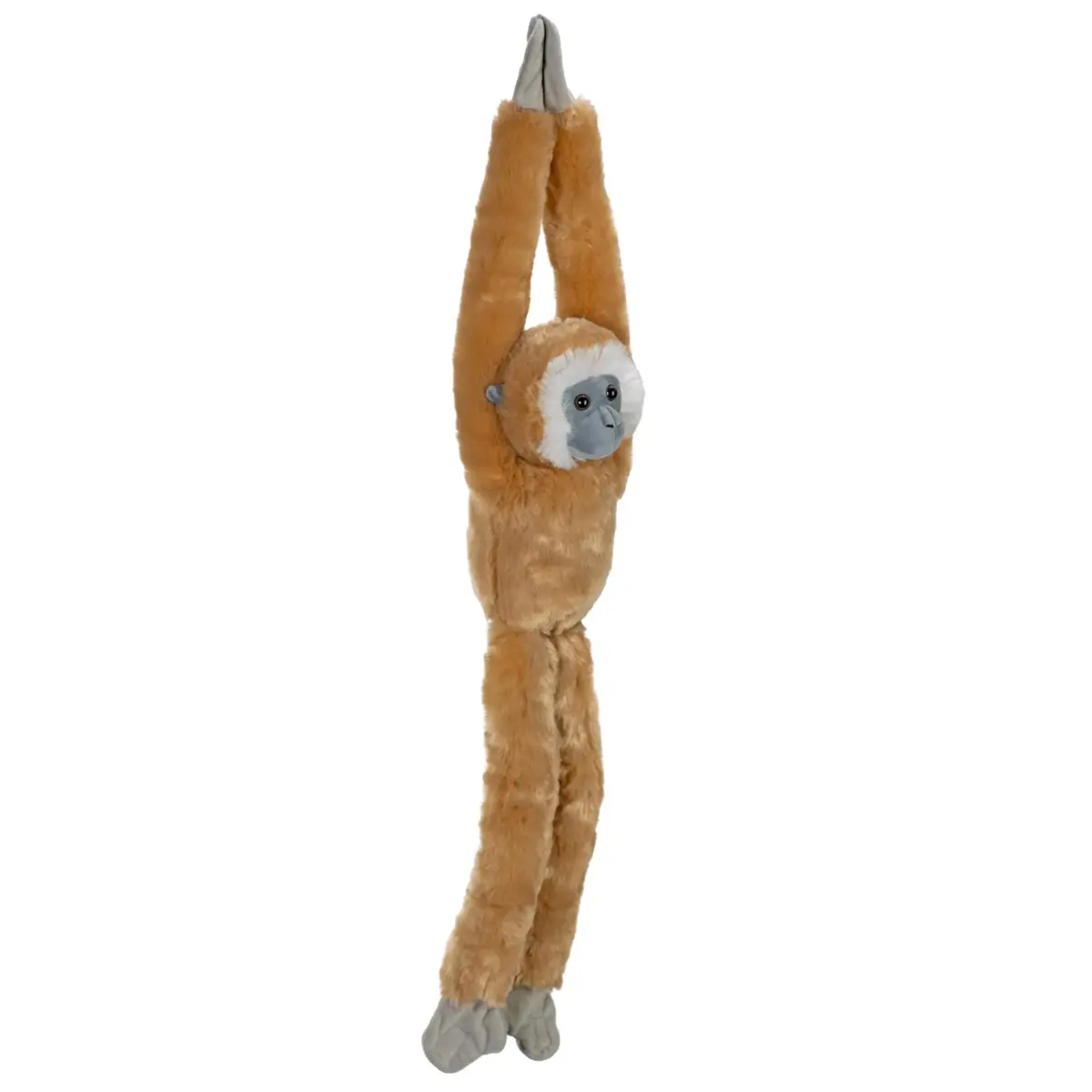 WILD REPUBLIC Hanging Monkeys White Handed Gibbon Stuffed Animal 51 cm (20") | Educational Toy for Kids - main product image
