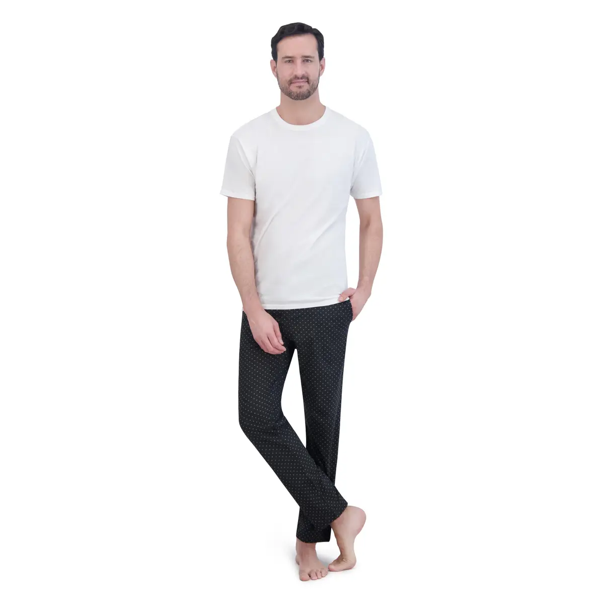 Hanes ComfortSoft Cotton Lounge Pants 4XL | Relaxed Fit, Stylish Prints, All-Season Comfort - view 3